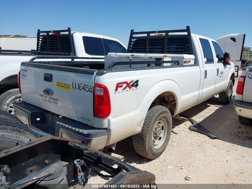 2015 FORD SUPER DUTY F-250 SRW LARIAT/PLATINUM - 1FT7W2B67FEA16458