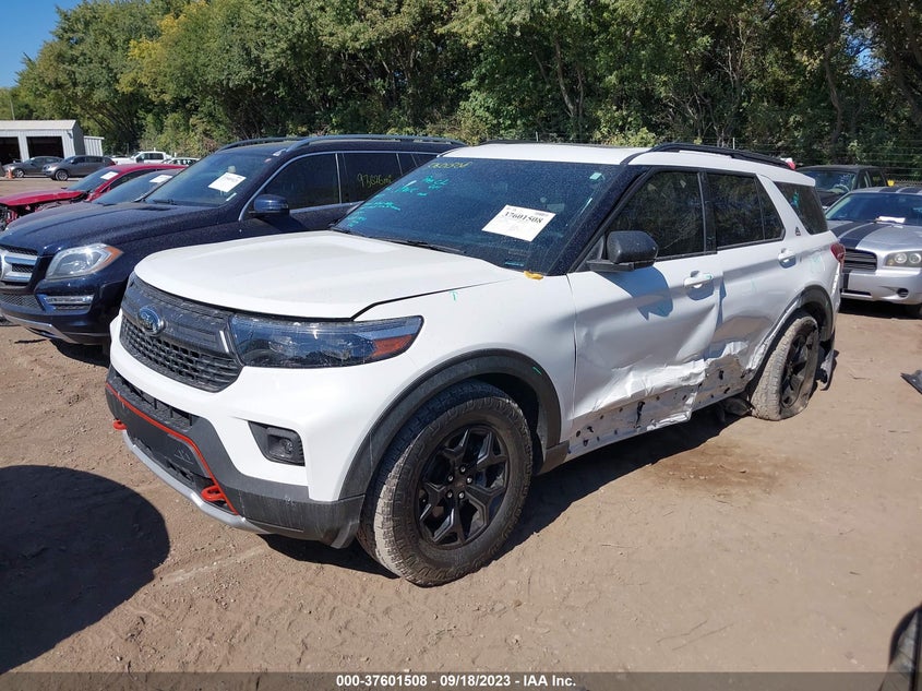 VIN 1FMSK8JH9MGC14760 2021 FORD EXPLORER TIMBERLINE