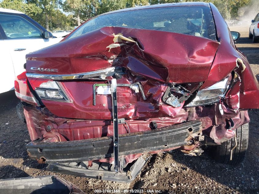 2014 HONDA CIVIC SEDAN EX-L - 2HGFB2F95EH550448