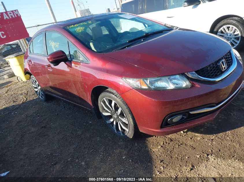 2014 HONDA CIVIC SEDAN EX-L - 2HGFB2F95EH550448