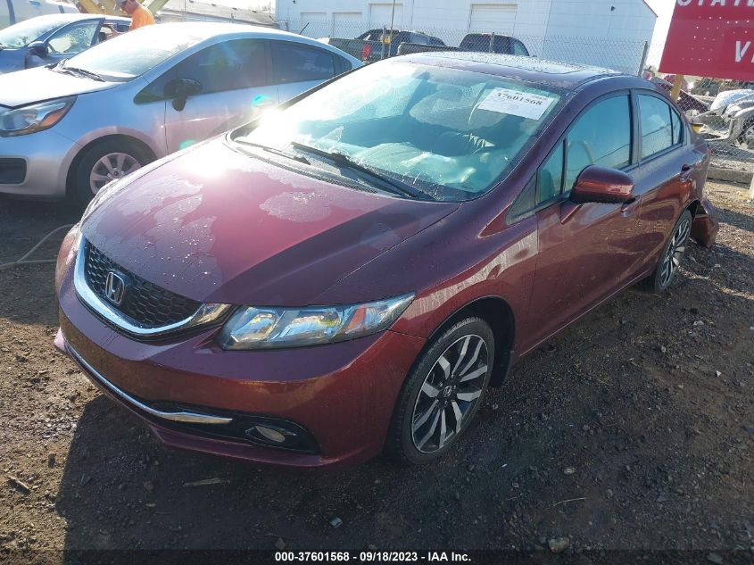 2014 HONDA CIVIC SEDAN EX-L - 2HGFB2F95EH550448