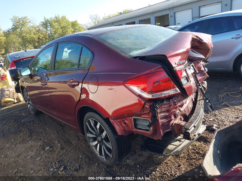 2014 HONDA CIVIC SEDAN EX-L - 2HGFB2F95EH550448