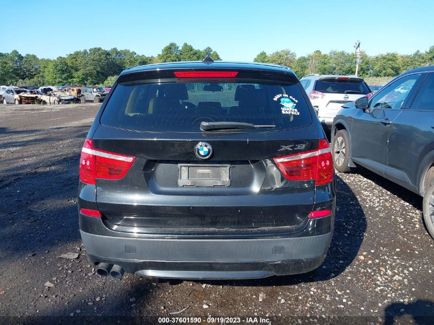 2013 BMW X3 XDRIVE28I - 5UXWX9C50D0A19656