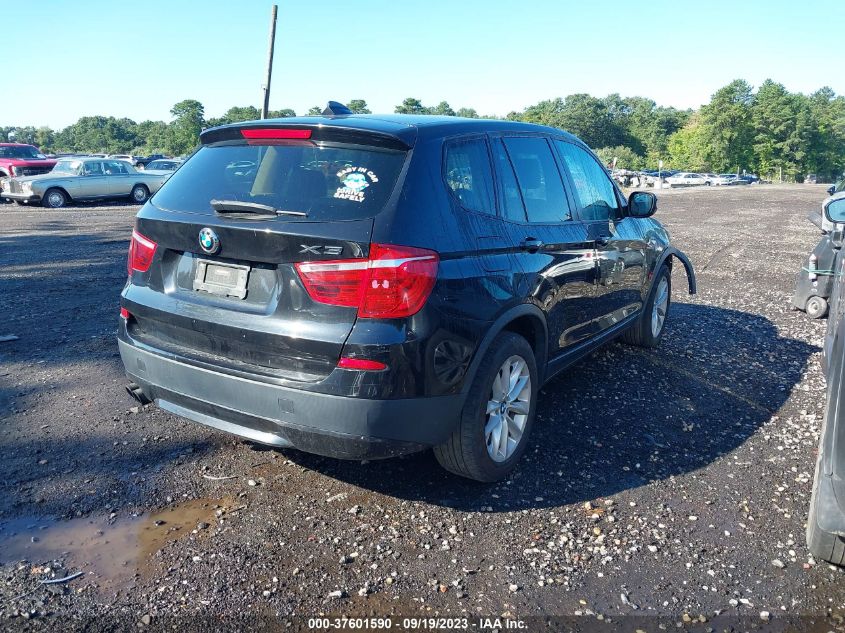 2013 BMW X3 XDRIVE28I - 5UXWX9C50D0A19656