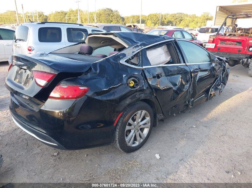 2015 CHRYSLER 200 LIMITED - 1C3CCCAB5FN649783