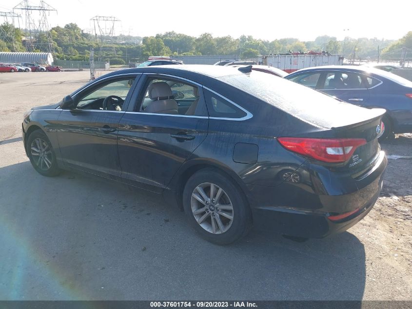 2015 HYUNDAI SONATA 2.4L SE - 5NPE24AF2FH228541