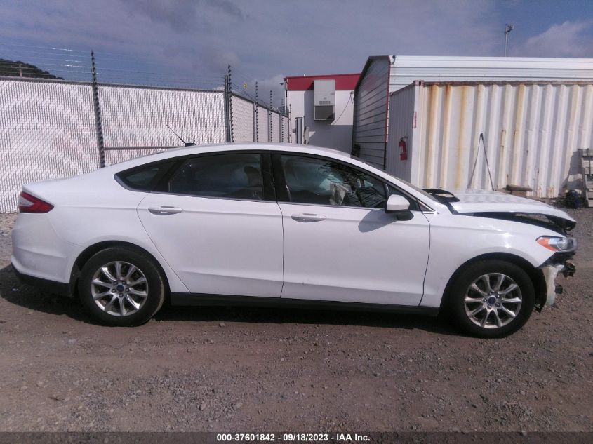 2016 FORD FUSION S - 3FA6P0G73GR126829