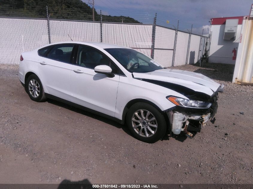 2016 FORD FUSION S - 3FA6P0G73GR126829