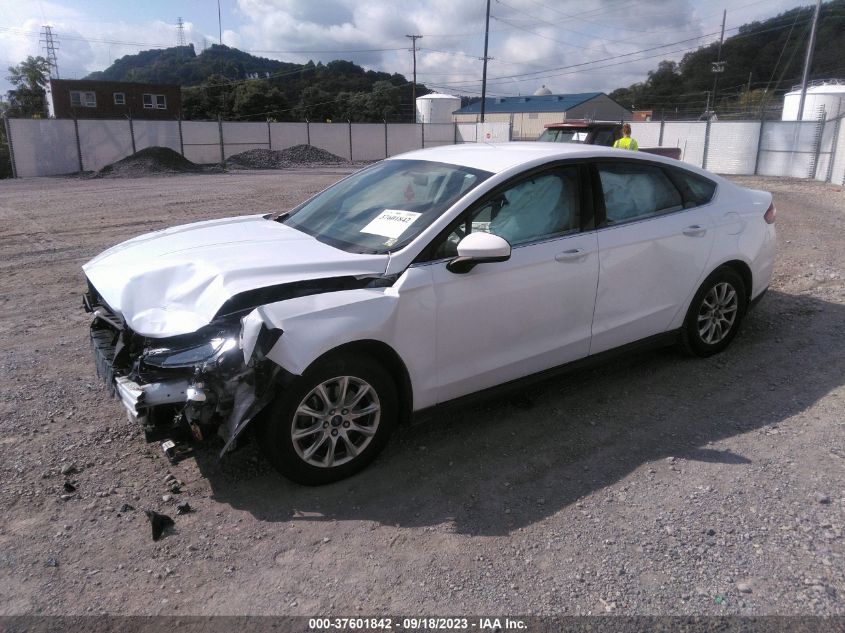 2016 FORD FUSION S - 3FA6P0G73GR126829