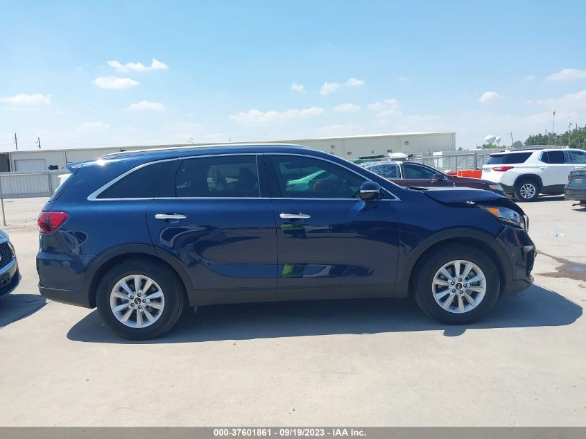 2019 KIA SORENTO LX - 5XYPG4A34KG504705