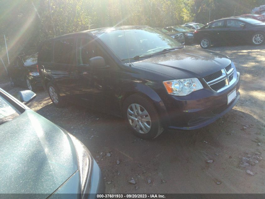 2016 DODGE GRAND CARAVAN SE - 2C4RDGBG3GR114461