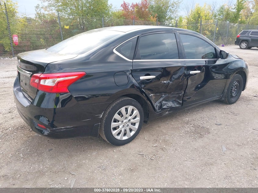 VIN 3N1AB7AP2KY407073 2019 NISSAN SENTRA S
