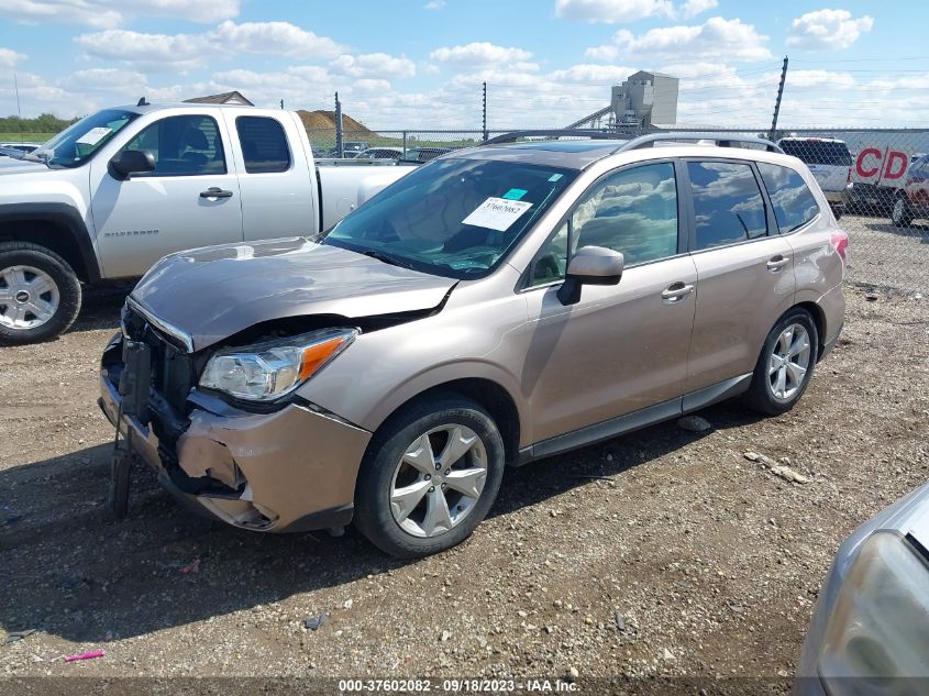 2016 SUBARU FORESTER 2.5I PREMIUM - JF2FJADC8GH463467