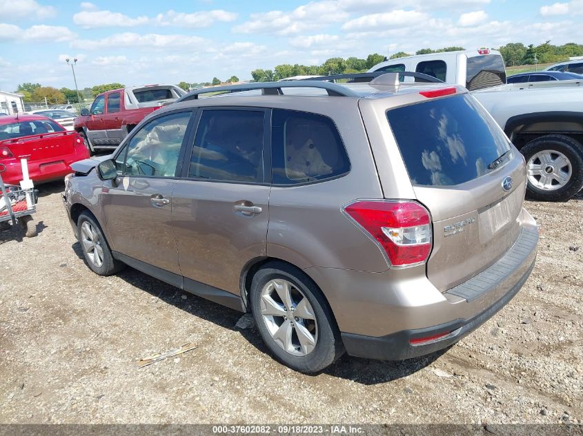 2016 SUBARU FORESTER 2.5I PREMIUM - JF2FJADC8GH463467
