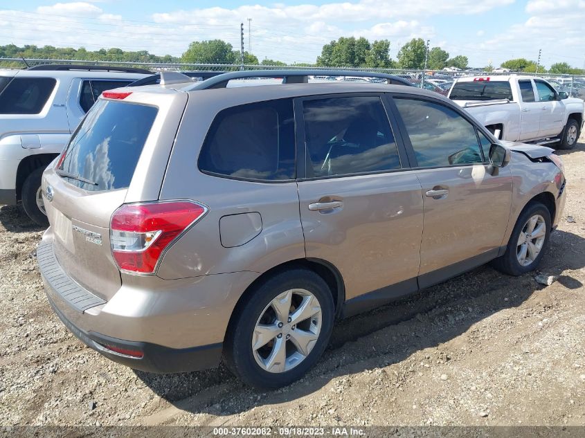 2016 SUBARU FORESTER 2.5I PREMIUM - JF2FJADC8GH463467