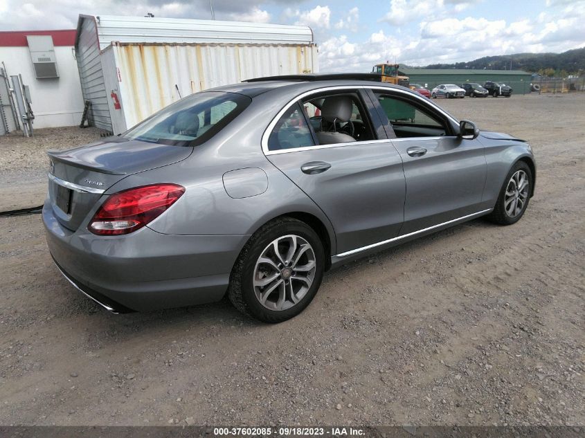 VIN 55SWF4KB0GU121555 2016 MERCEDES-BENZ C-CLASS no.4