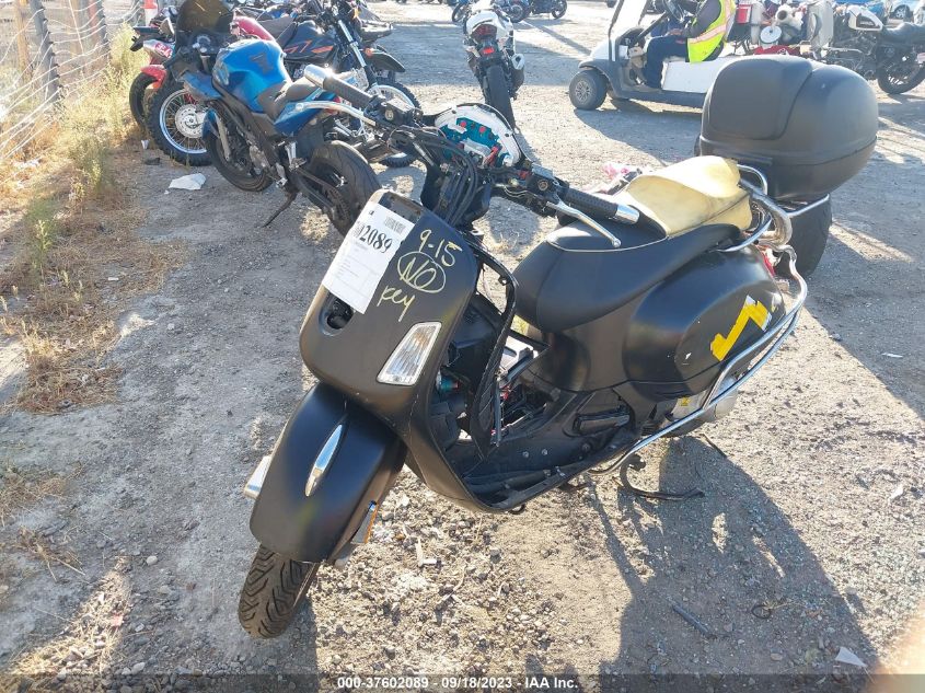 2012 VESPA GTS 300 SUPER ZAPM459L8C5702962