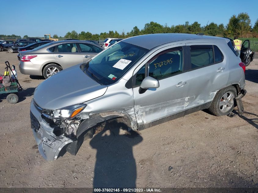 2019 CHEVROLET TRAX LS - 3GNCJNSB4KL336852