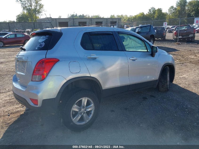 2019 CHEVROLET TRAX LS - 3GNCJNSB4KL336852
