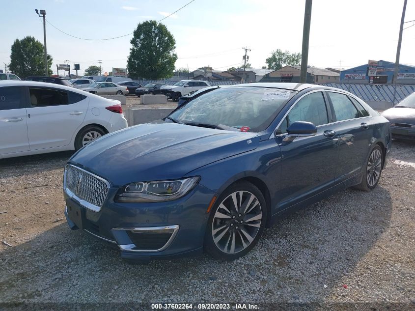 2019 LINCOLN MKZ HYBRID RESERVE II 3LN6L5MUXKR625208