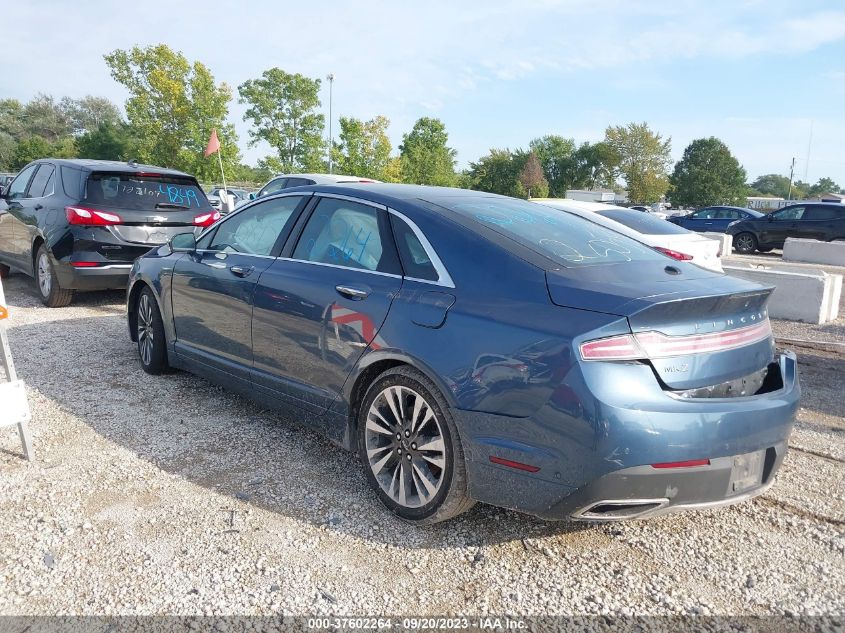 2019 LINCOLN MKZ HYBRID RESERVE II 3LN6L5MUXKR625208