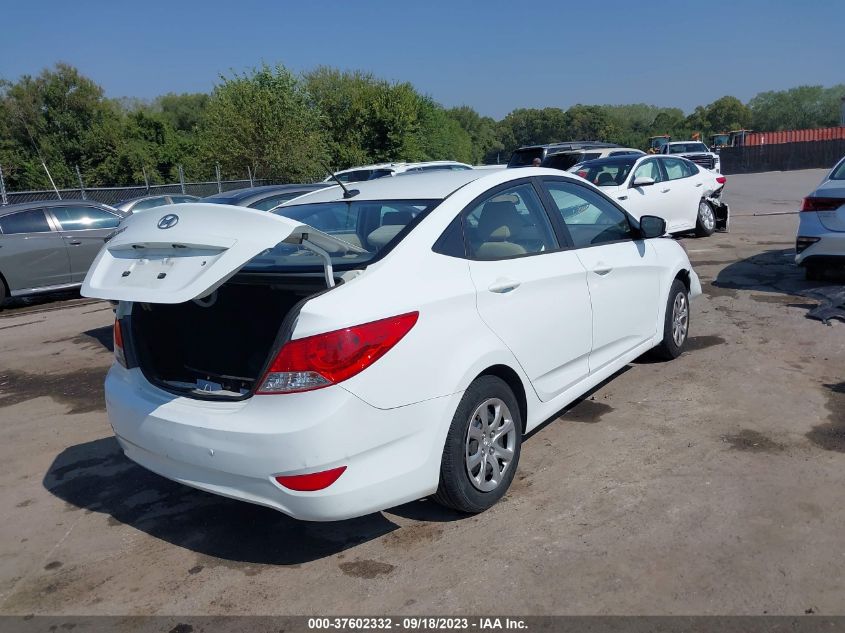 2014 HYUNDAI ACCENT GLS - KMHCT4AE4EU642416