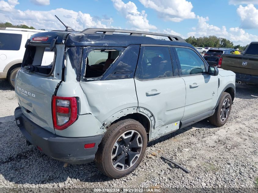 2022 FORD BRONCO SPORT OUTER BANKS 3FMCR9C66NRD72338