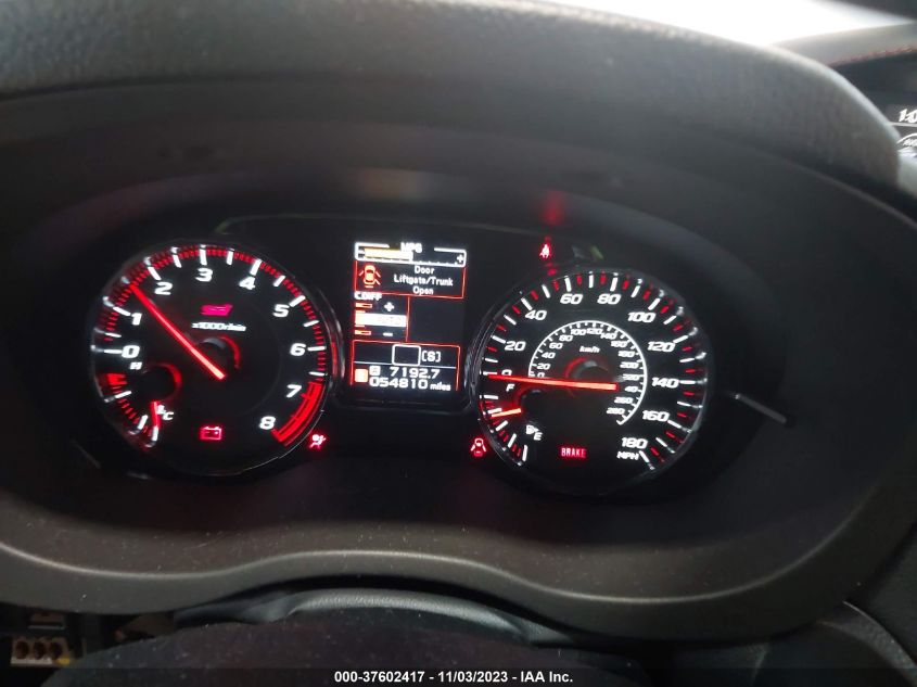 2018 SUBARU WRX STI LIMITED - JF1VA2T60J9811623