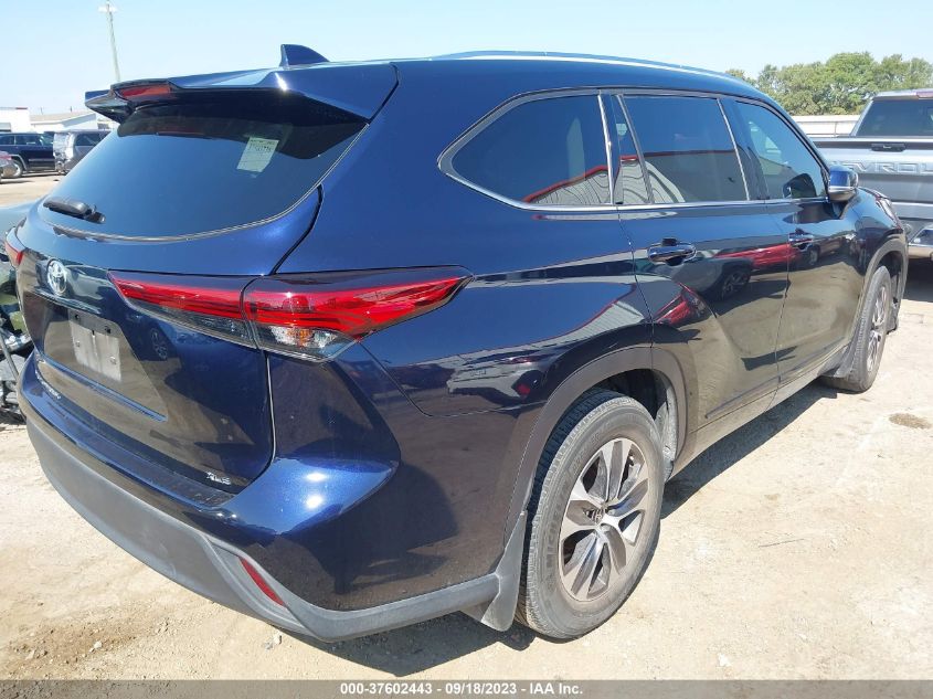 2021 TOYOTA HIGHLANDER XLE - 5TDGZRAH5MS515253