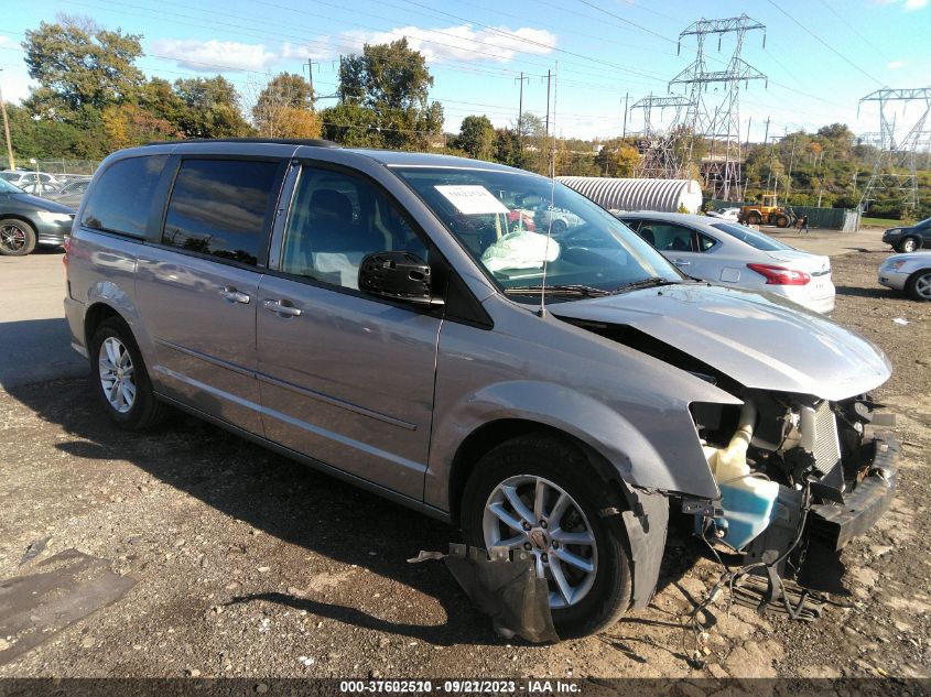 2014 DODGE GRAND CARAVAN SXT - 2C4RDGCG6ER322555