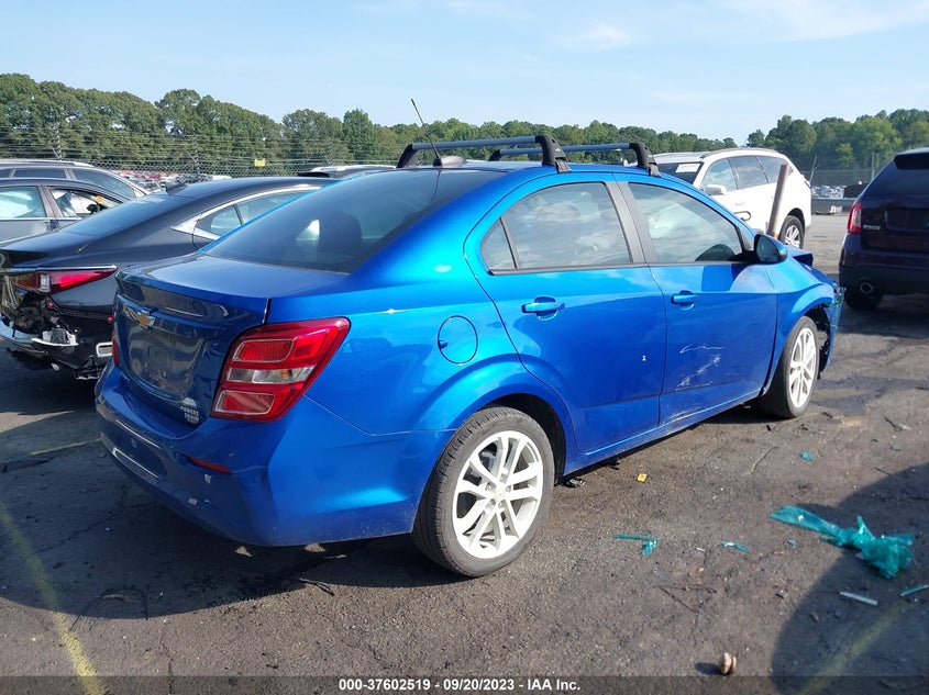 VIN 1G1JB5SB1L4142373 2020 CHEVROLET SONIC LS