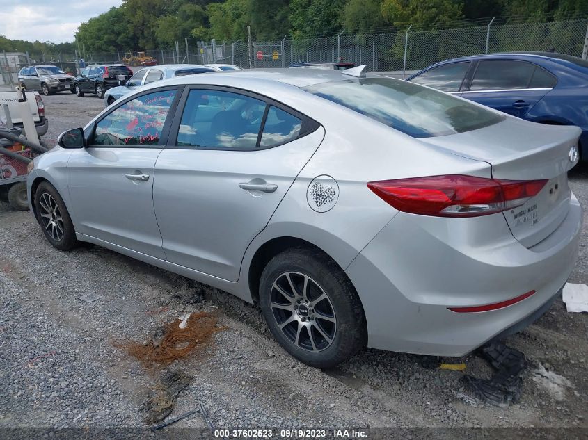 2017 HYUNDAI ELANTRA SE - 5NPD74LF6HH103250