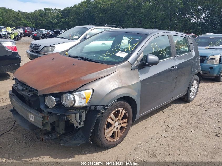2013 CHEVROLET SONIC LT - 1G1JC6SHXD4188454