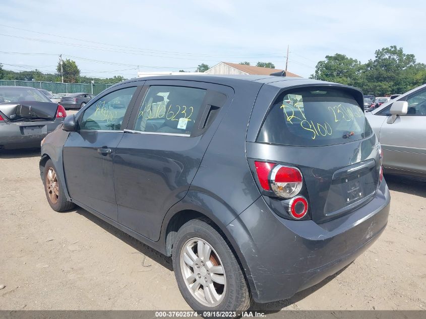 2013 CHEVROLET SONIC LT - 1G1JC6SHXD4188454
