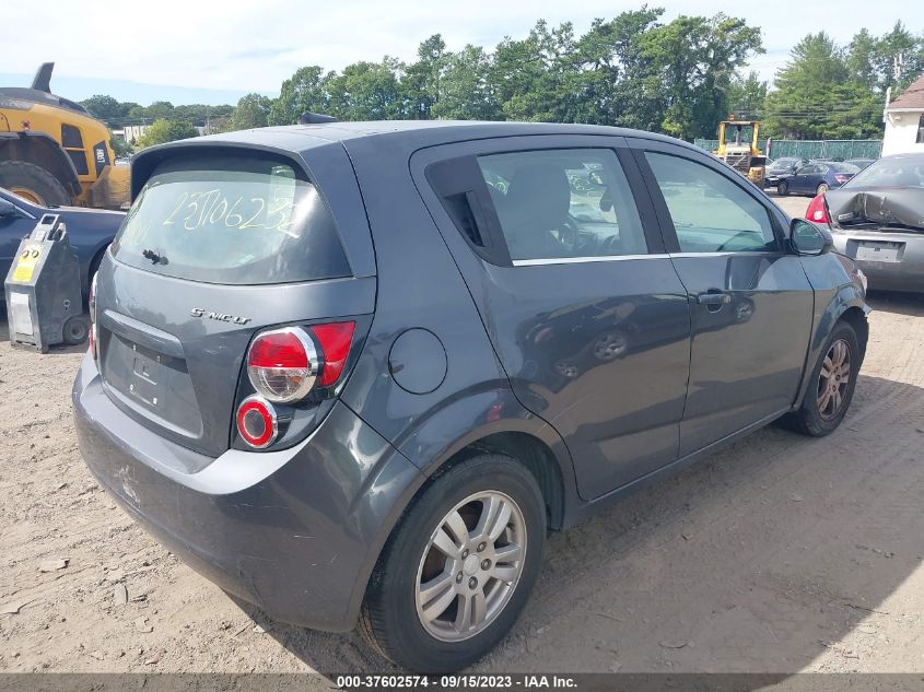 2013 CHEVROLET SONIC LT - 1G1JC6SHXD4188454