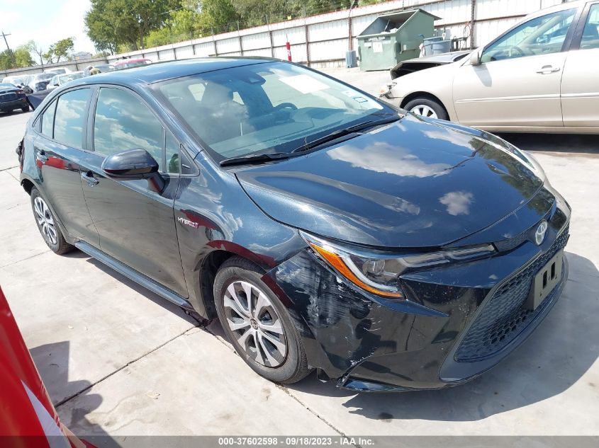 2021 TOYOTA COROLLA HYBRID LE - JTDEAMDE7MJ021539