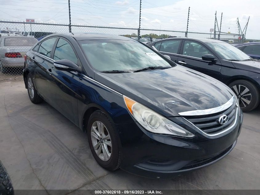 2014 HYUNDAI SONATA GLS - 5NPEB4ACXEH869702