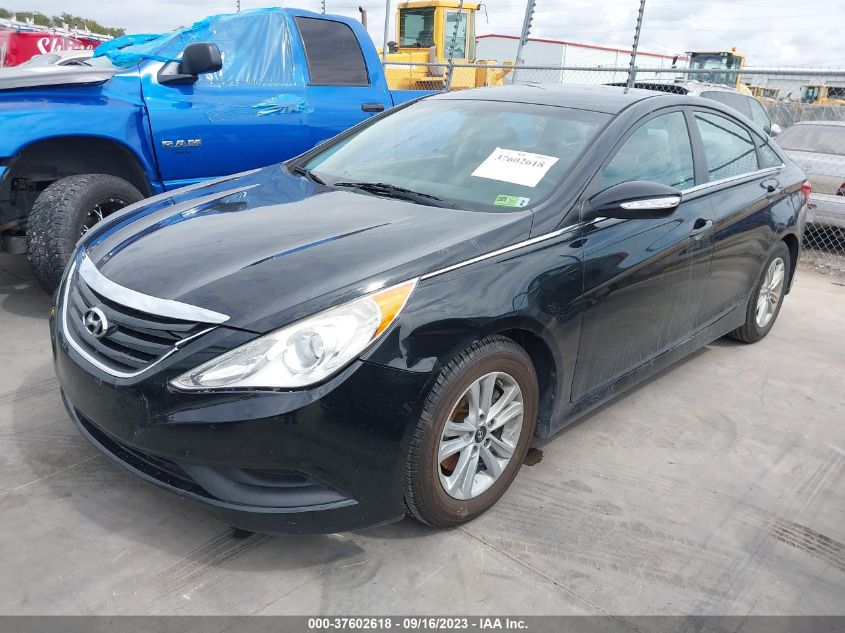 2014 HYUNDAI SONATA GLS - 5NPEB4ACXEH869702