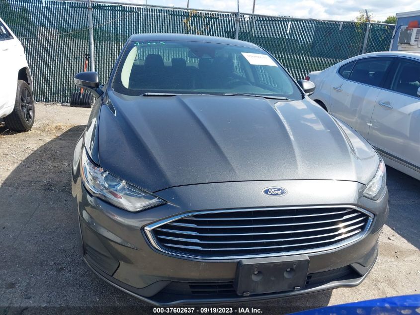 2019 FORD FUSION SE - 3FA6P0HD0KR248433