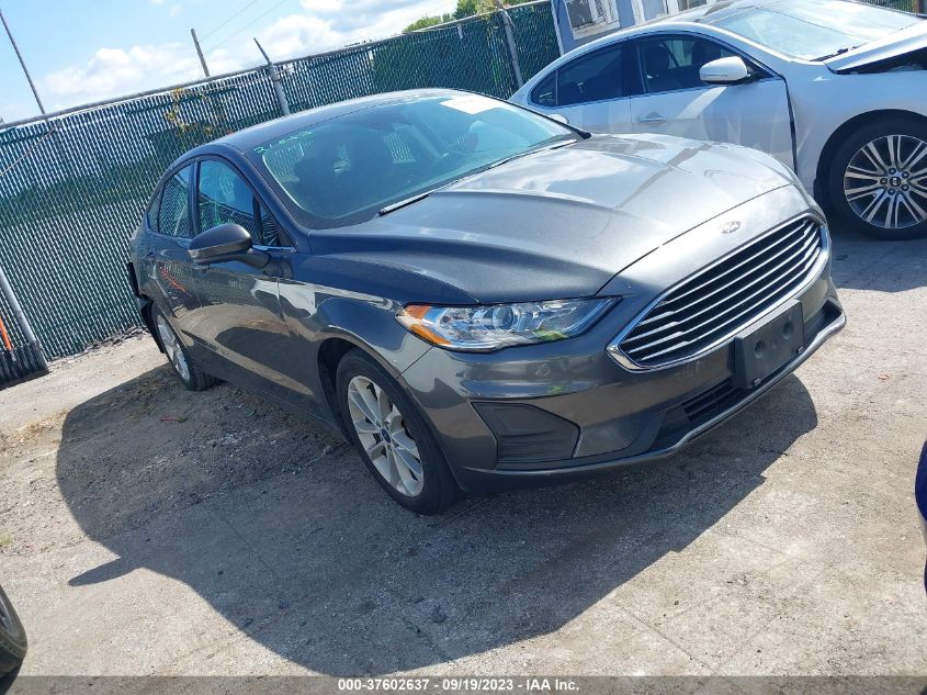 2019 FORD FUSION SE - 3FA6P0HD0KR248433