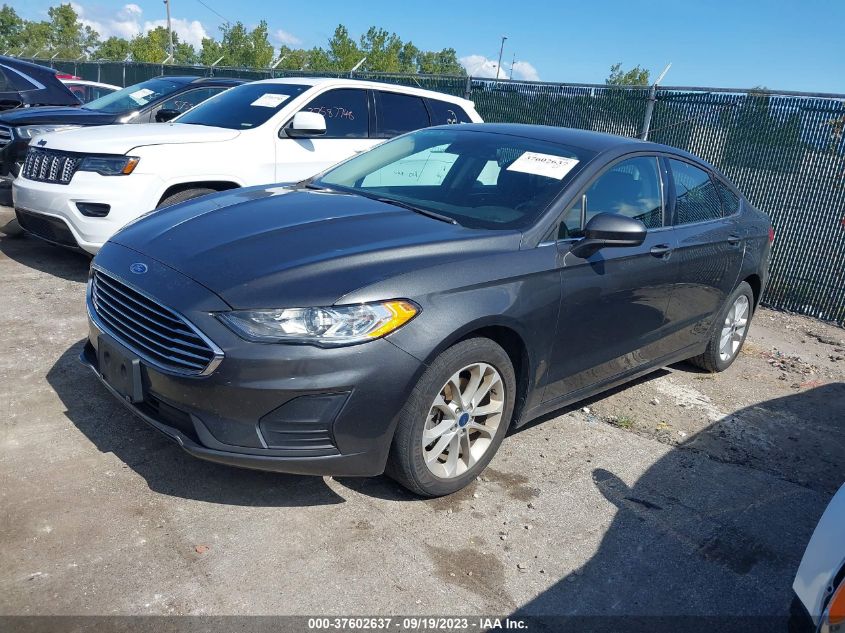 2019 FORD FUSION SE - 3FA6P0HD0KR248433