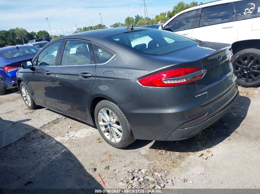 2019 FORD FUSION SE - 3FA6P0HD0KR248433