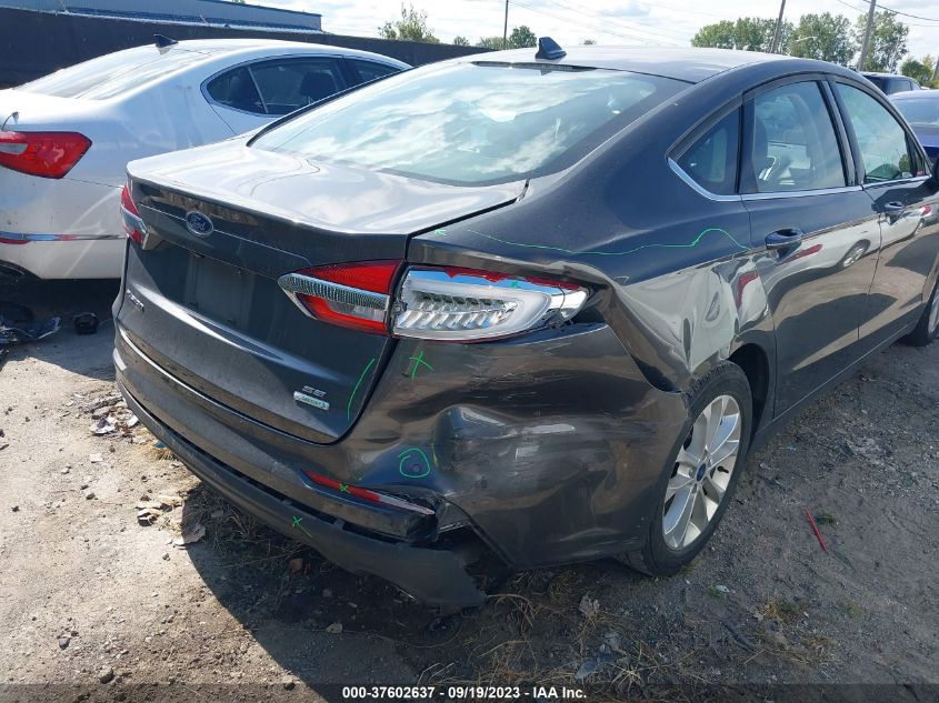 2019 FORD FUSION SE - 3FA6P0HD0KR248433