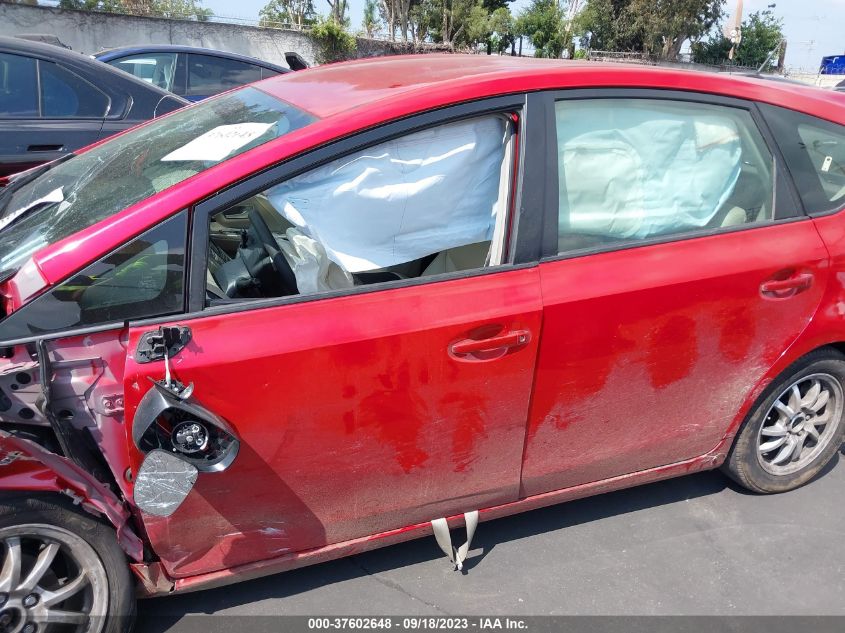 2014 TOYOTA PRIUS V TWO/THREE/FIVE - JTDZN3EU1E3300996