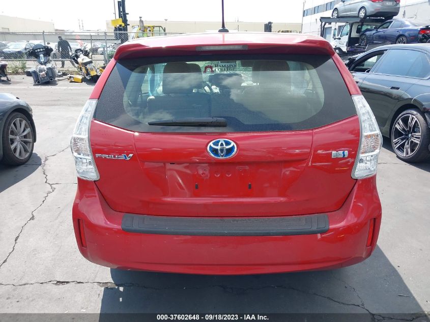 2014 TOYOTA PRIUS V TWO/THREE/FIVE - JTDZN3EU1E3300996
