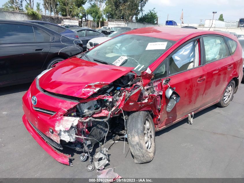 2014 TOYOTA PRIUS V TWO/THREE/FIVE - JTDZN3EU1E3300996