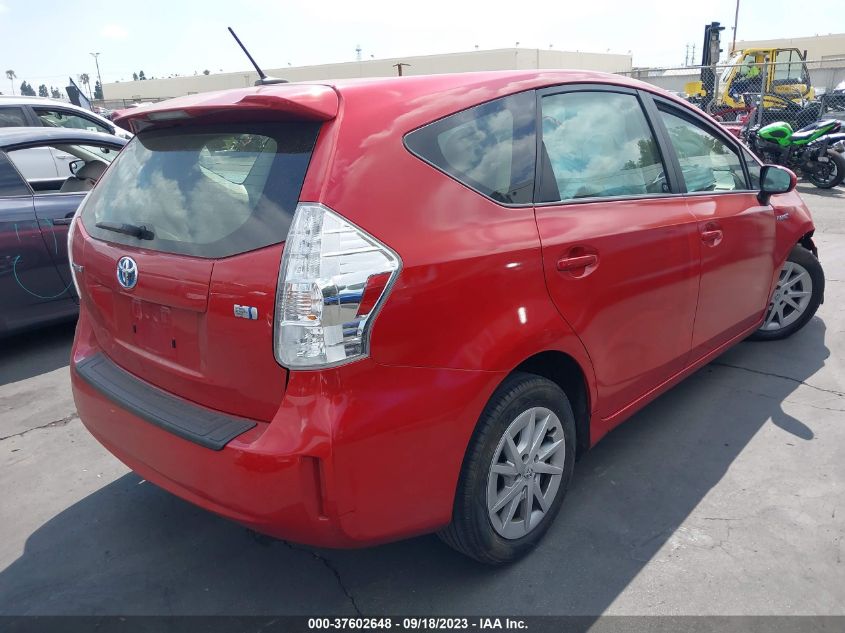 2014 TOYOTA PRIUS V TWO/THREE/FIVE - JTDZN3EU1E3300996