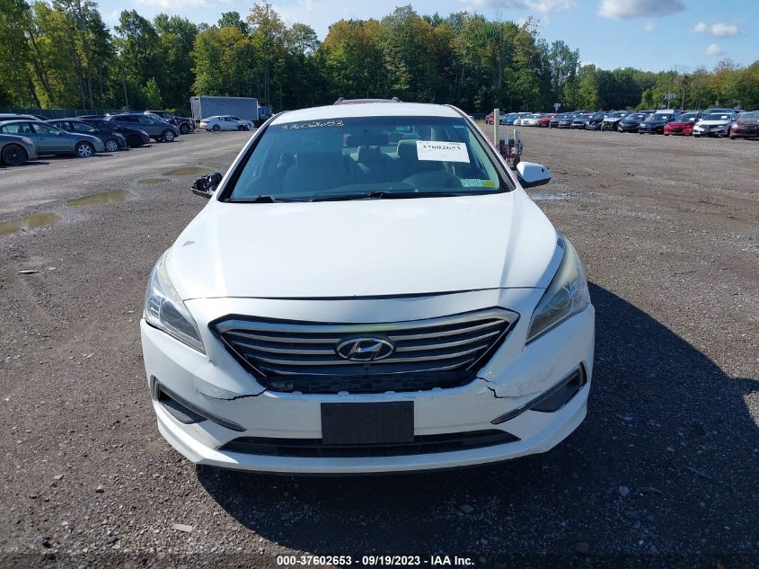 2015 HYUNDAI SONATA 2.4L SE - 5NPE24AF6FH204257