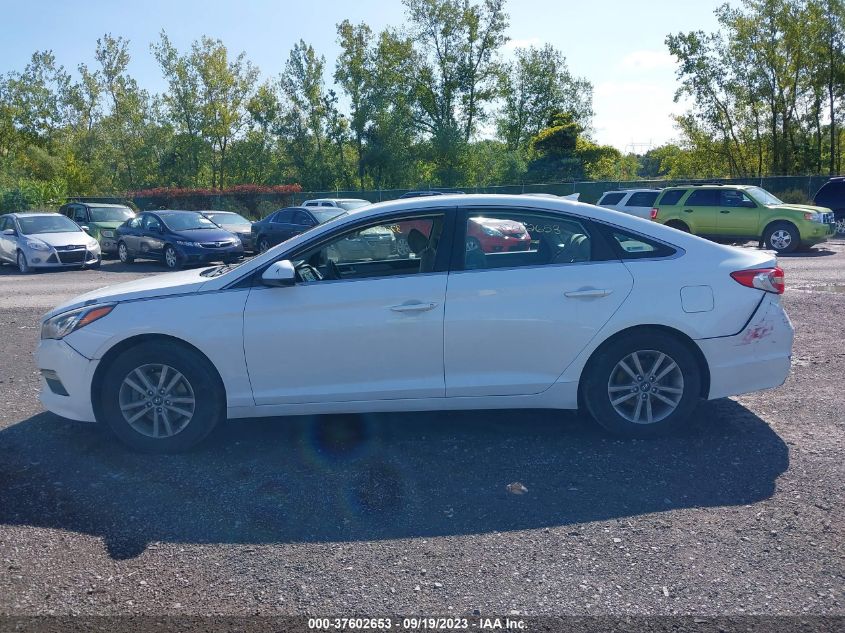 2015 HYUNDAI SONATA 2.4L SE - 5NPE24AF6FH204257