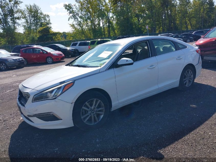 2015 HYUNDAI SONATA 2.4L SE - 5NPE24AF6FH204257